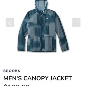 Brooks Men's Canopy Jacket - Navy